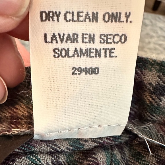 Sag Harbor wool blend A-line midi skirt. Size 14 - Picture 3 of 8